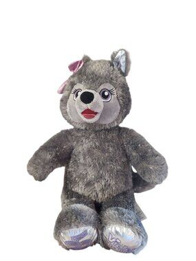 Limited Edition Build a Bear Violet the Wolf 25th Anniversary Birthday